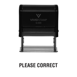 Please Correct Rubber Stamp