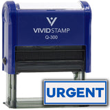 Urgent W/Border Office Self-Inking Office Rubber Stamp