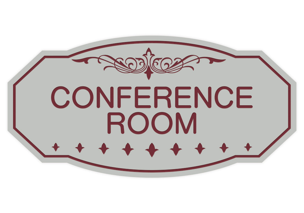 Victorian Conference Room Sign – Pacific Sign and Stamp