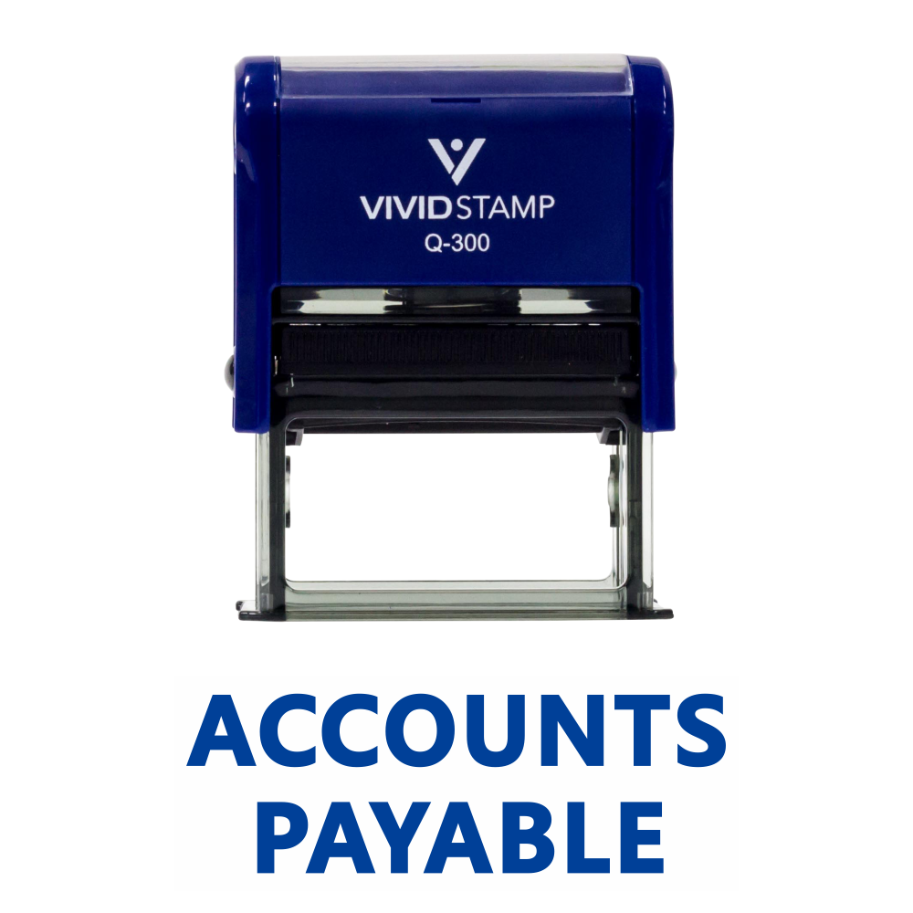 Accounts Payable Self Inking Rubber Stamp