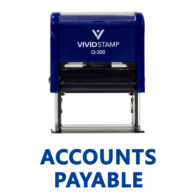 Accounts Payable Self Inking Rubber Stamp