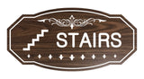 Victorian Stairs Sign