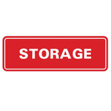 Standard Storage Sign
