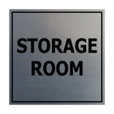 Signs ByLITA Square Storage Room Sign