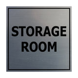 Signs ByLITA Square Storage Room Sign