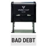Bad Debt Self-Inking Office Rubber Stamp