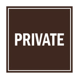 Signs ByLITA Square Private Sign