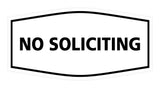 Signs ByLITA Fancy No Soliciting Sign