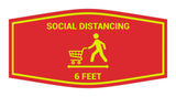 Fancy Social Distancing Sign