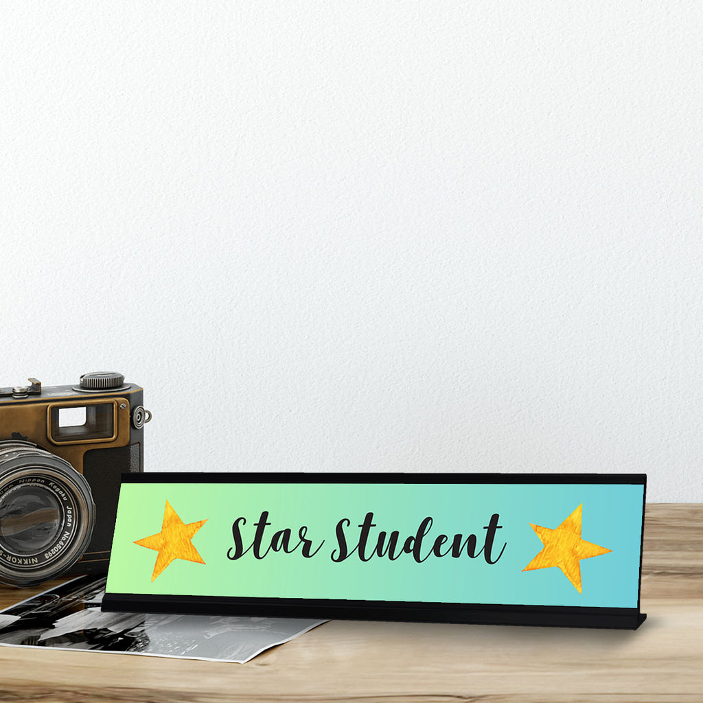Star Student, Achievement Award Desk Sign (2 x 8