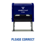 Please Correct Rubber Stamp