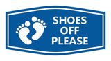 Signs ByLITA Fancy Shoes Off Please Remove Sign
