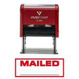 Mailed Self-Inking Office Rubber Stamp