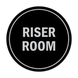 Signs ByLITA Circle Riser Room Sign