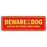 Standard Beware Of The Dog Sign