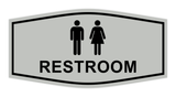 Signs ByLITA Fancy Unisex Restroom Sign