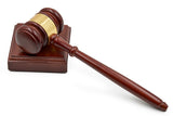 GavelsFast Wooden Gavel Set and Sound Block for Judge Lawyer Auction