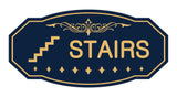 Victorian Stairs Sign