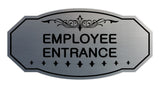 Victorian Employee Entrance Sign