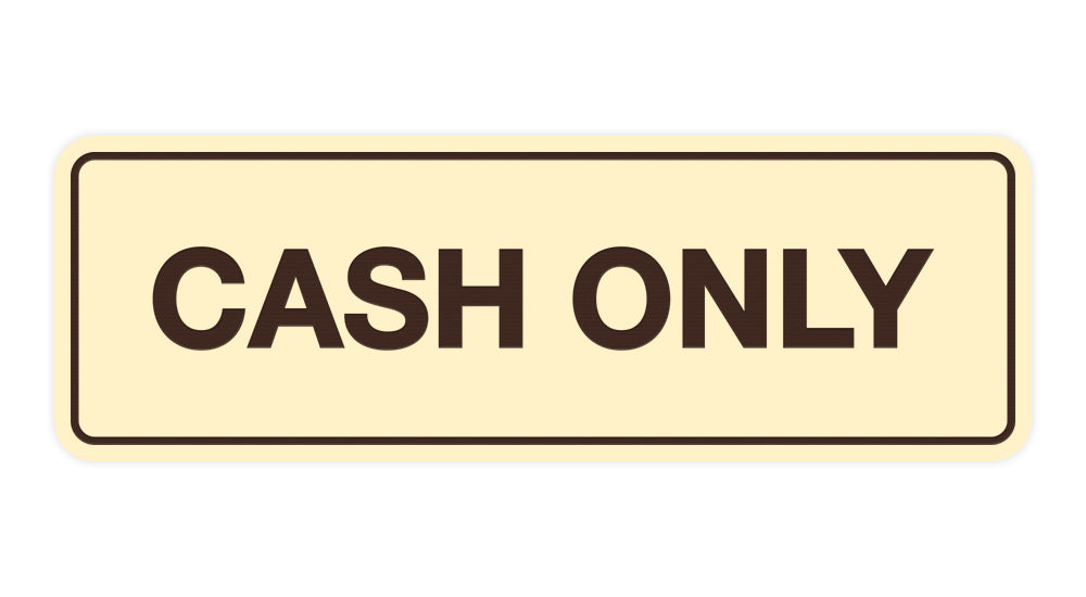 Signs ByLITA Standard Cash Only Sign – Pacific Sign and Stamp signs-bylita-standard-cash-only-sign-pacific-sign-and-stamp