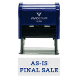 AS-IS FINAL SALE Self-Inking Office Rubber Stamp