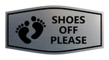 Signs ByLITA Fancy Shoes Off Please Remove Sign