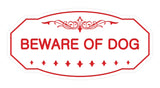 Victorian Beware Of Dog Sign