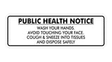 Signs ByLITA Standard Public Health Notice Wash Your Hands Sign