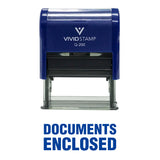 Documents Enclosed Self Inking Rubber Stamp