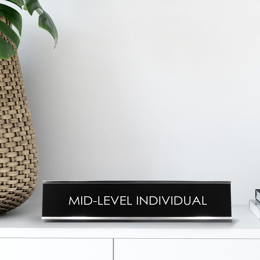 Mid-Level Individual Novelty Desk Sign – Pacific Sign and Stamp