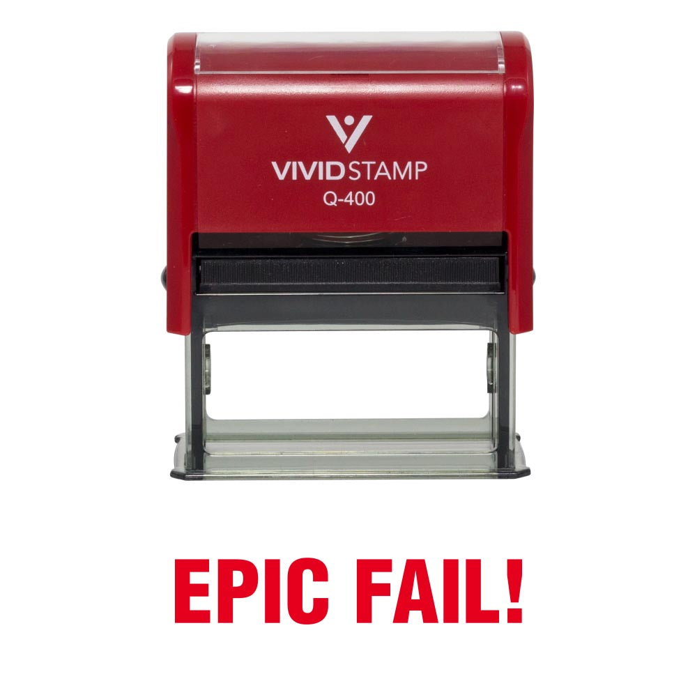 Epic Fail Novelty Stamp