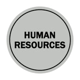 Signs ByLITA Circle Human Resources Sign