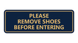 Signs ByLITA Standard Please Remove Shoes Before Entering Sign