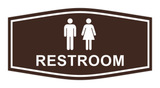 Signs ByLITA Fancy Unisex Restroom Sign
