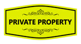 Signs ByLITA Fancy Private Property Sign