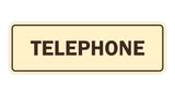 Signs ByLITA Standard Telephone Sign