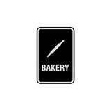 Portrait Round Bakery Sign