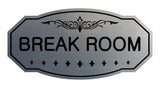 Victorian Break Room Sign
