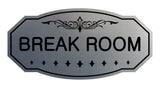 Victorian Break Room Sign