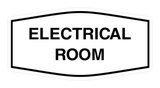 Fancy Electrical Room Sign