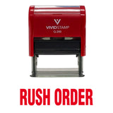 Rush Order Self Inking Rubber Stamp