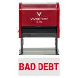 Bad Debt Self-Inking Office Rubber Stamp