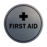Signs ByLITA Circle First Aid Sign