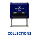 Collections Self Inking Rubber Stamp