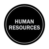 Signs ByLITA Circle Human Resources Sign
