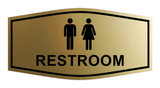 Signs ByLITA Fancy Unisex Restroom Sign