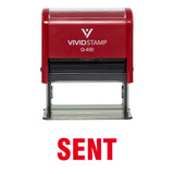 SENT Self Inking Rubber Stamp