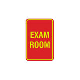 Portrait Round Exam Room Sign