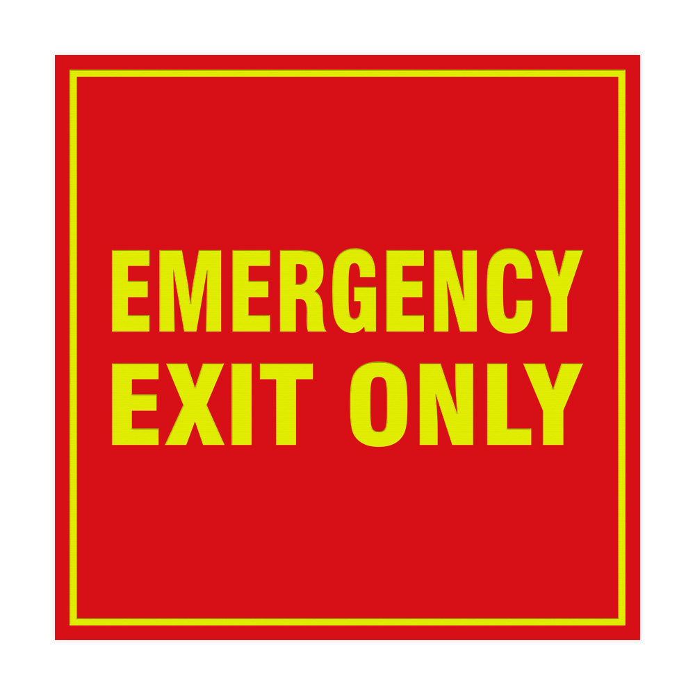 Printable Emergency Exit Sign