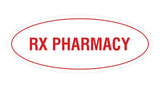 Signs ByLITA Oval RX Pharmacy Sign
